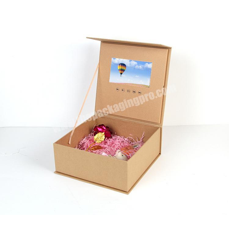hot sale factory direct price custom packaging video box