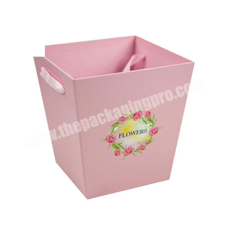 Hot sale fashion cardboard gift box decoration flower