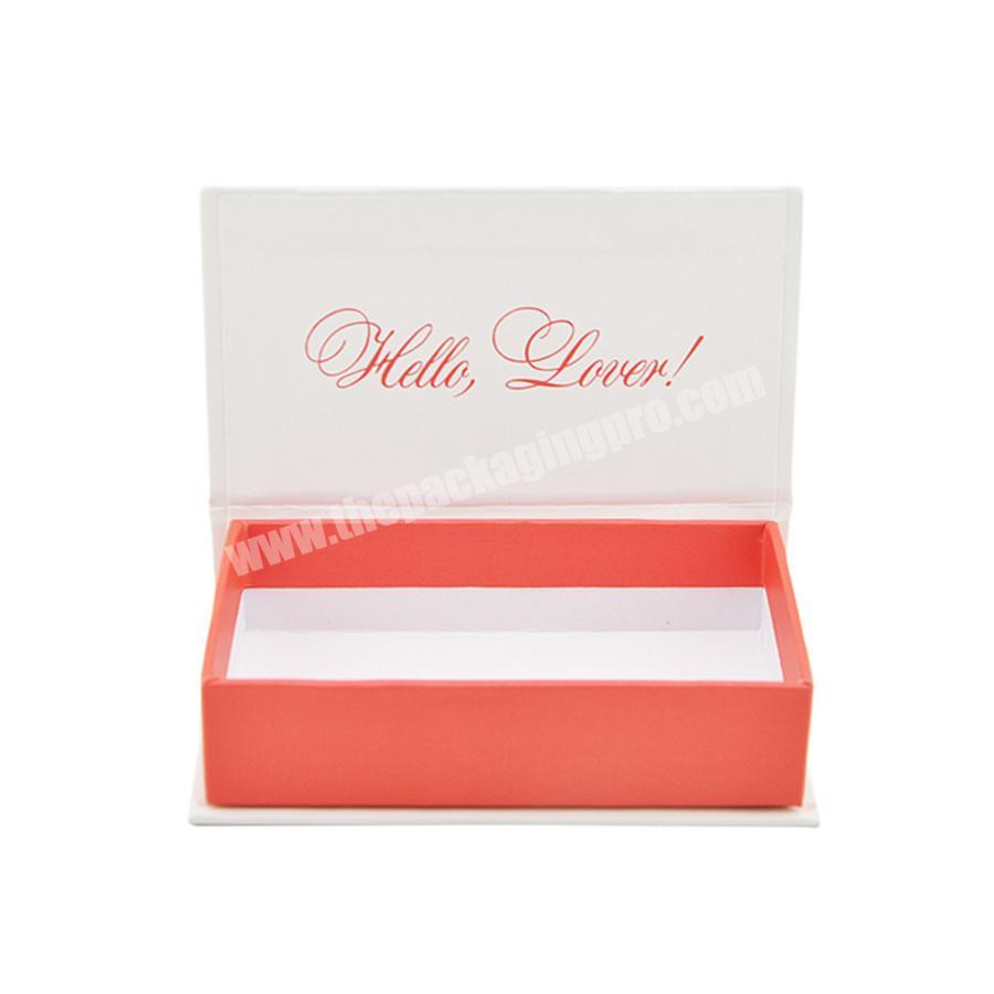 Hot sale fashional foldable large decorative gift box with magnet lid