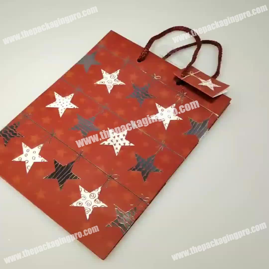 hot sale gift bags cheap small gift bags with handles custom gift paper bags in china