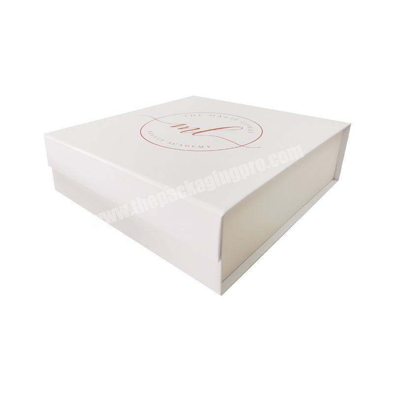 Hot sale gift boxes with magnetic lid box packaging with custom logo