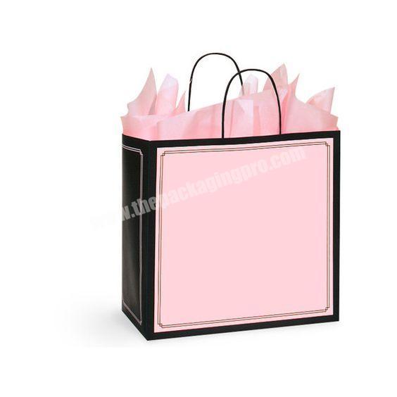 Hot Sale High Quality Personalized Thank You Christmas Gift Bags With Colorful Design