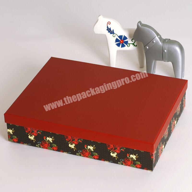 Hot Sale High Quality Slap-up Rigid Whole Coloured Gift Packaging Box with Best Price and Customized Logo