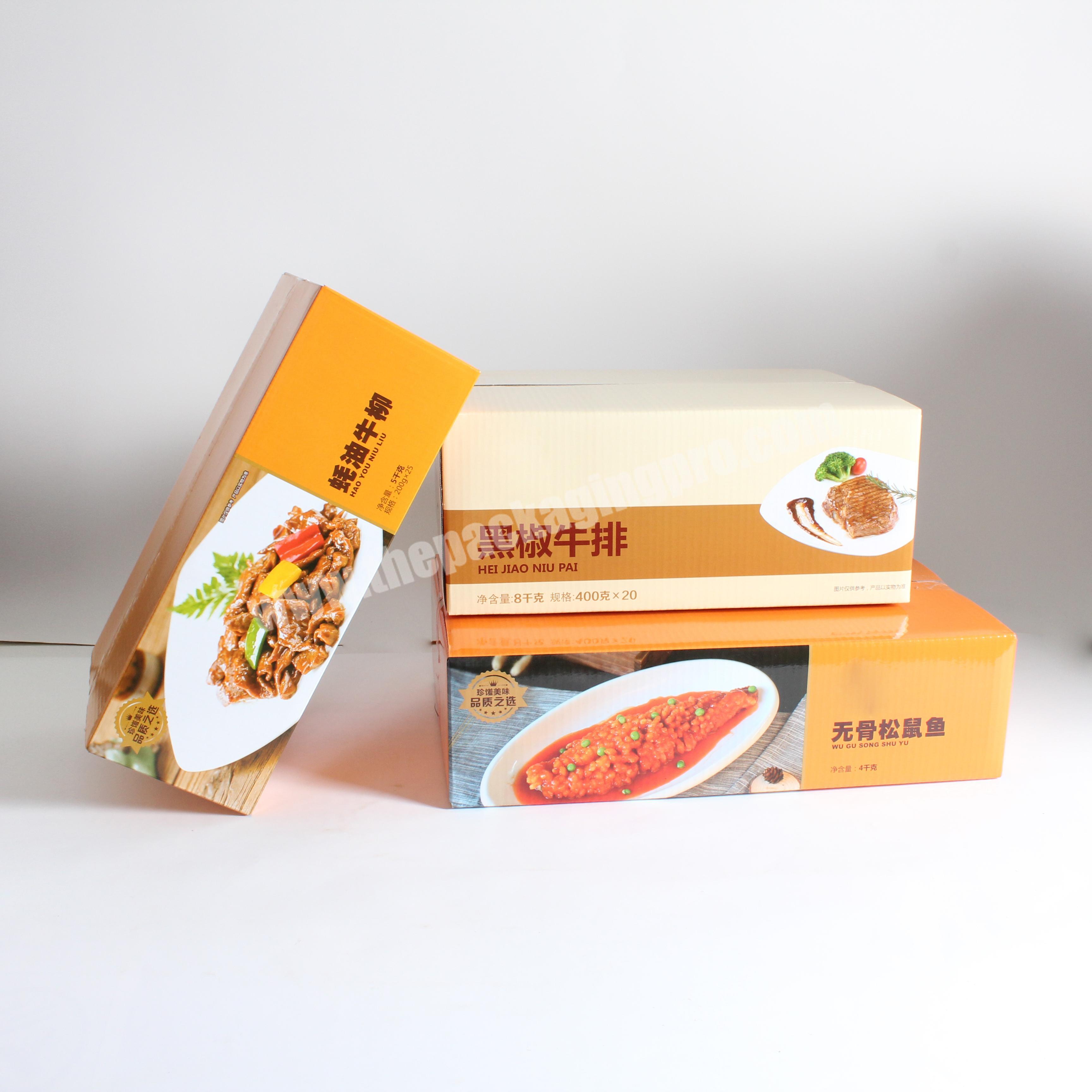 hot sale jiangsu yongjin custom colour box packaging for glass food containers