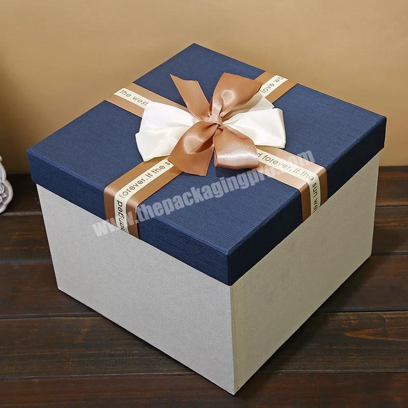 Hot sale largecustom  size square gift box