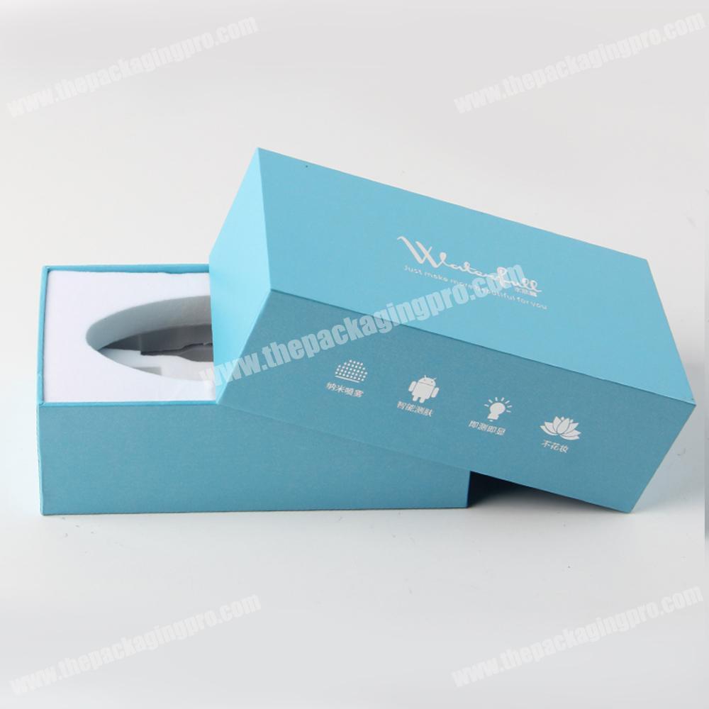 Hot sale latest style top and bottom hard wholesale gift paper box packing for cell phone