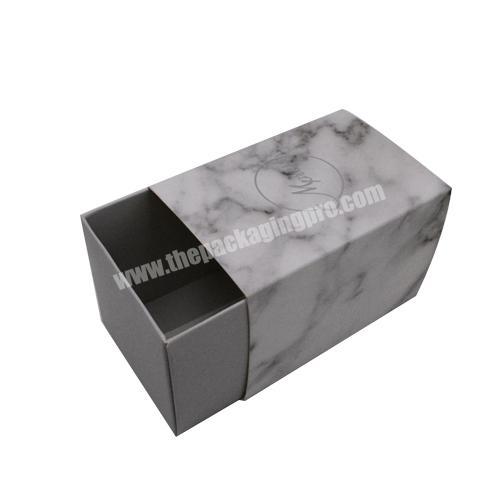Hot Sale Low Price Marbled Drawer Boxes For the Ring Necklace Customizable Size And LOGO Luxury Gift box