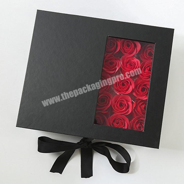 Hot sale luxury custom holiday Valentine's Day bouquet gift box