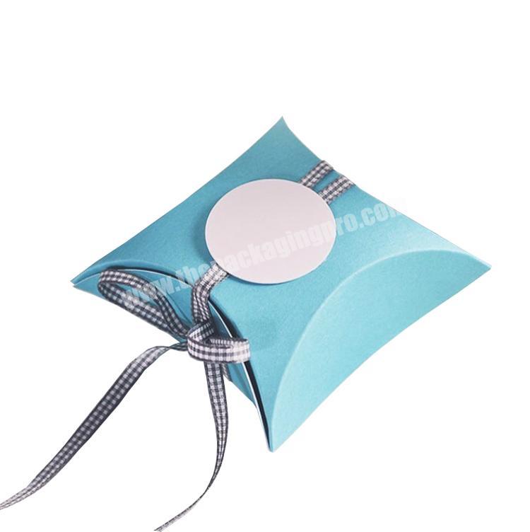 hot sale luxury sweet candy pillow paper box