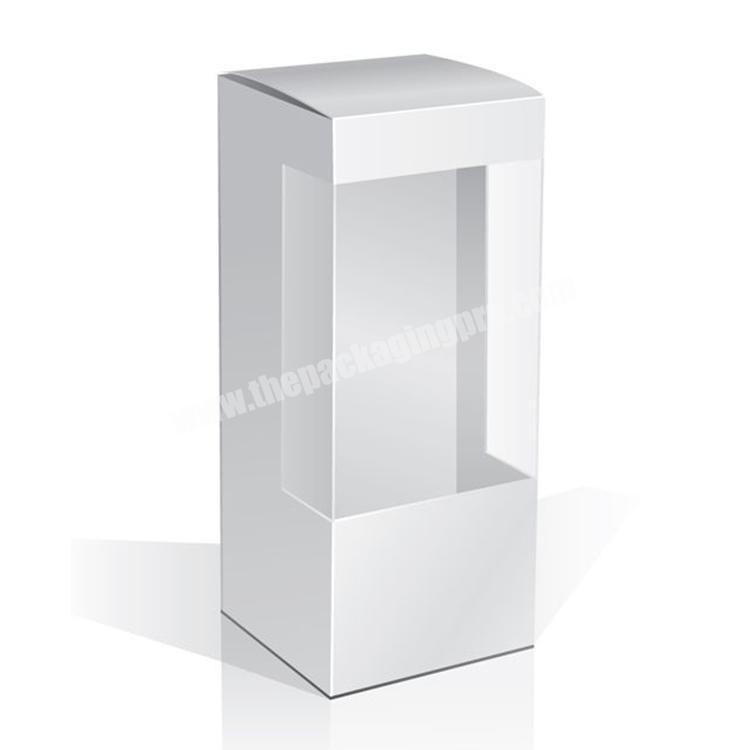 Hot sale of beautiful white jewel gift wrapping carton with window