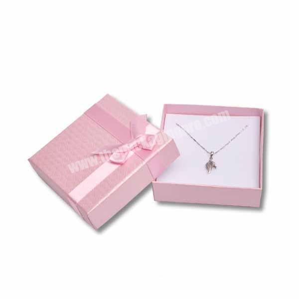 Hot sale paper custom jewelry boxes with insert