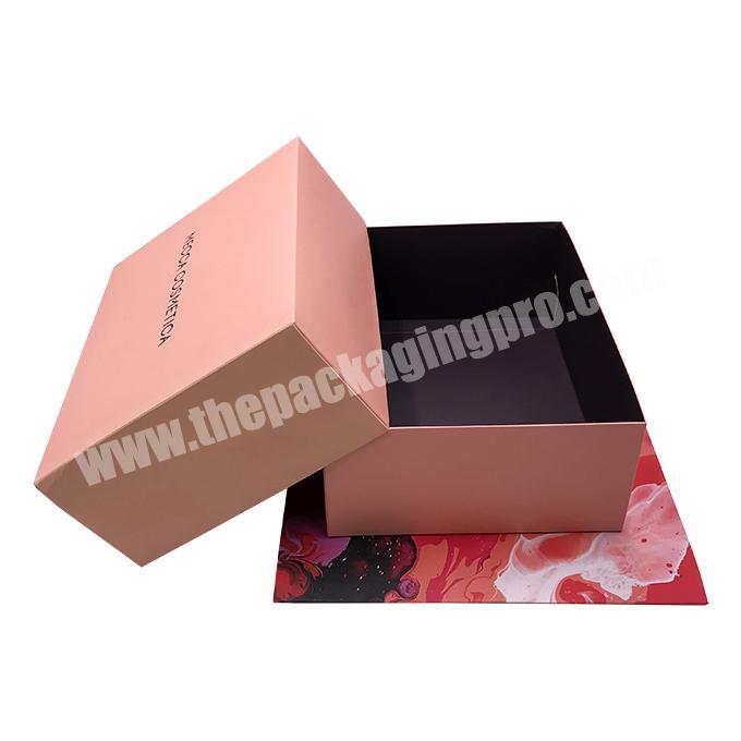 Hot sale paper rose box package flower hat boxes