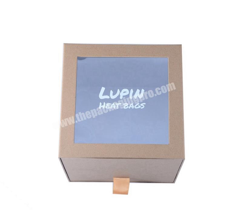 Hot sale paper window box packaging for gift
