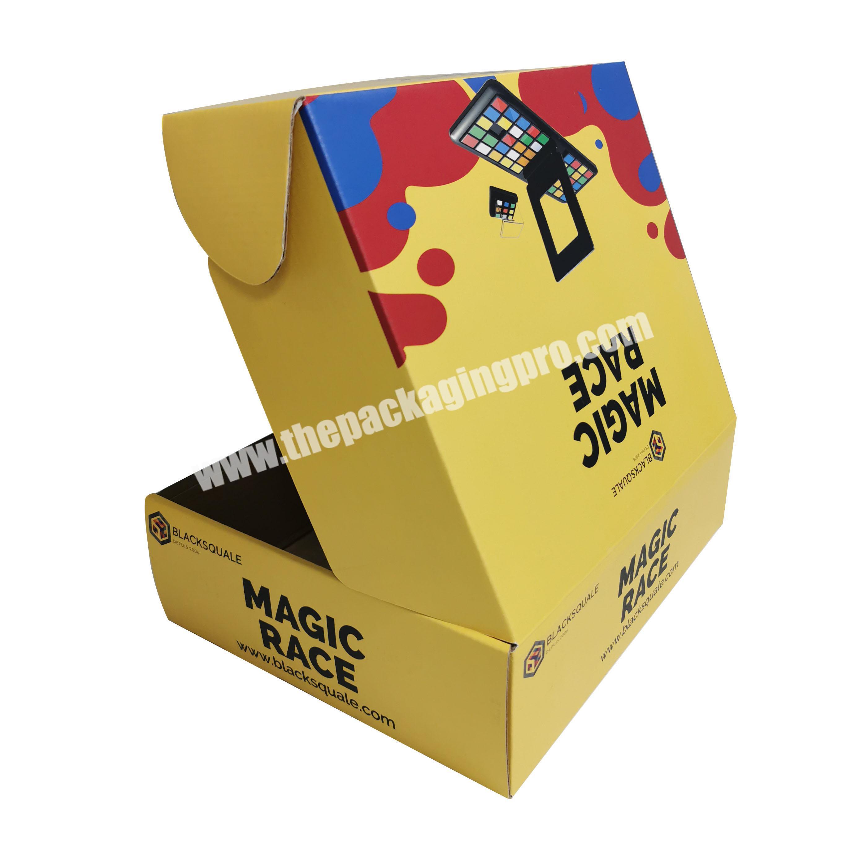 Hot Sale Printed Top Self Lock Custom Logo Box Packaging Paper Shipping Mailer Boxes