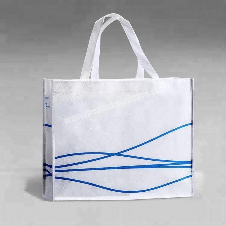Hot sale recyclable custom printed promotional non woven bag
