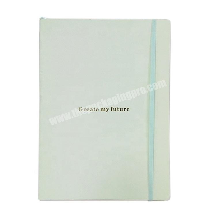 Hot sale school diary smart notebook with elastic journal diary life planner