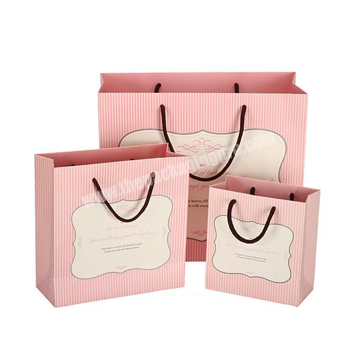 hot sale shopping paper bags with logos