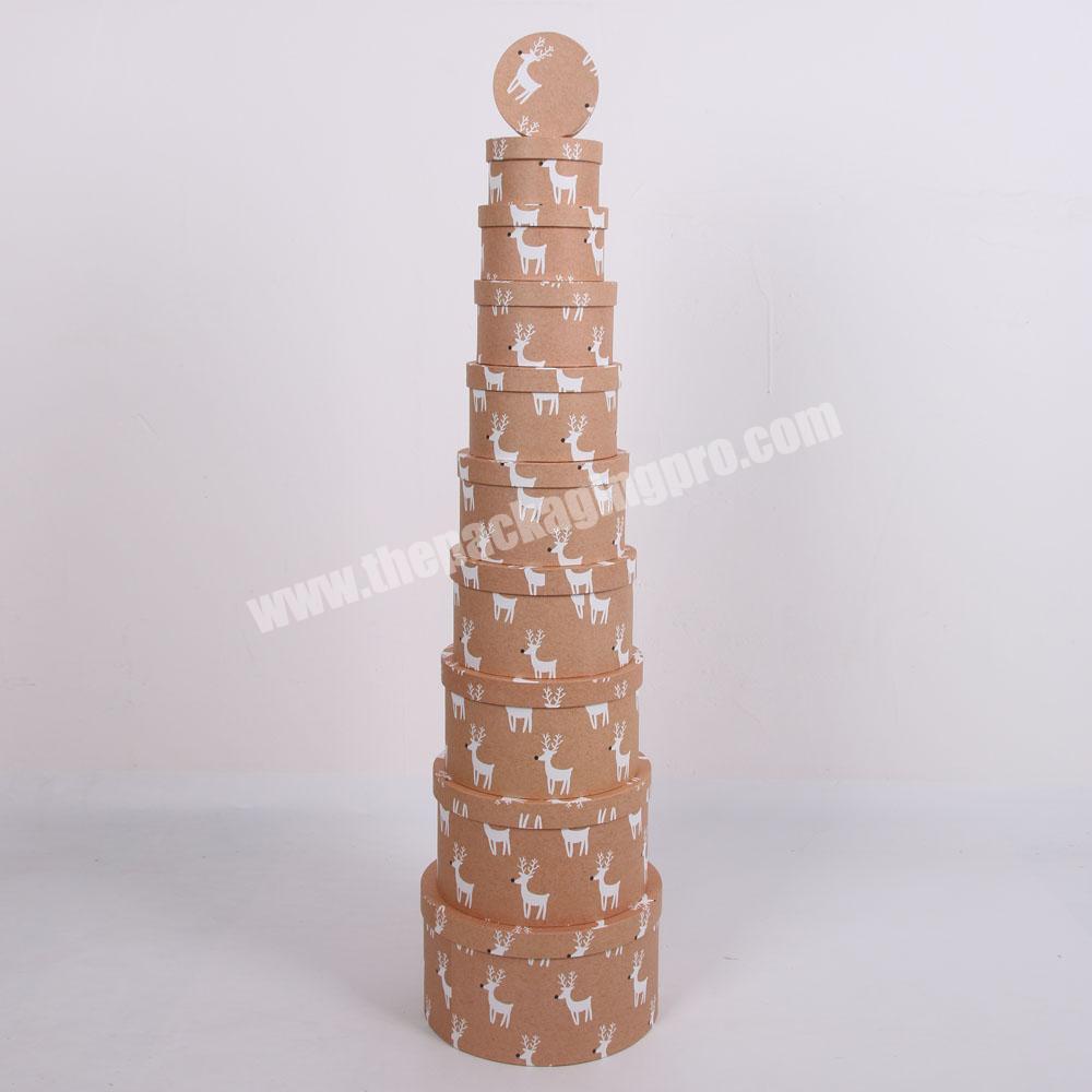 Hot-Sale Thick Round Cardboard Boxes For Packaging