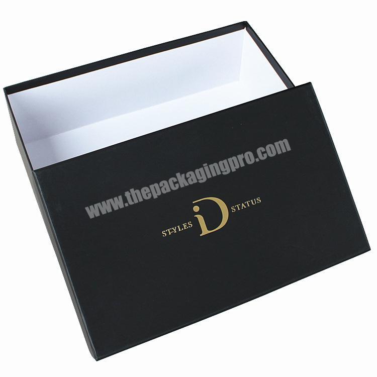 Hot Sale Top Quality Custom Made Cardboard Rigid Box For Shoes Packaging