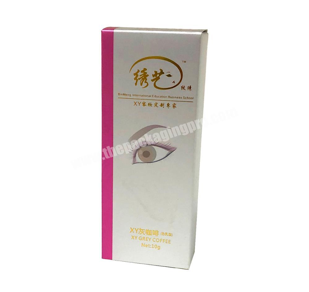 Hot Sales Custom Design Cosmetics Packaging Boxes For Contact Lenses