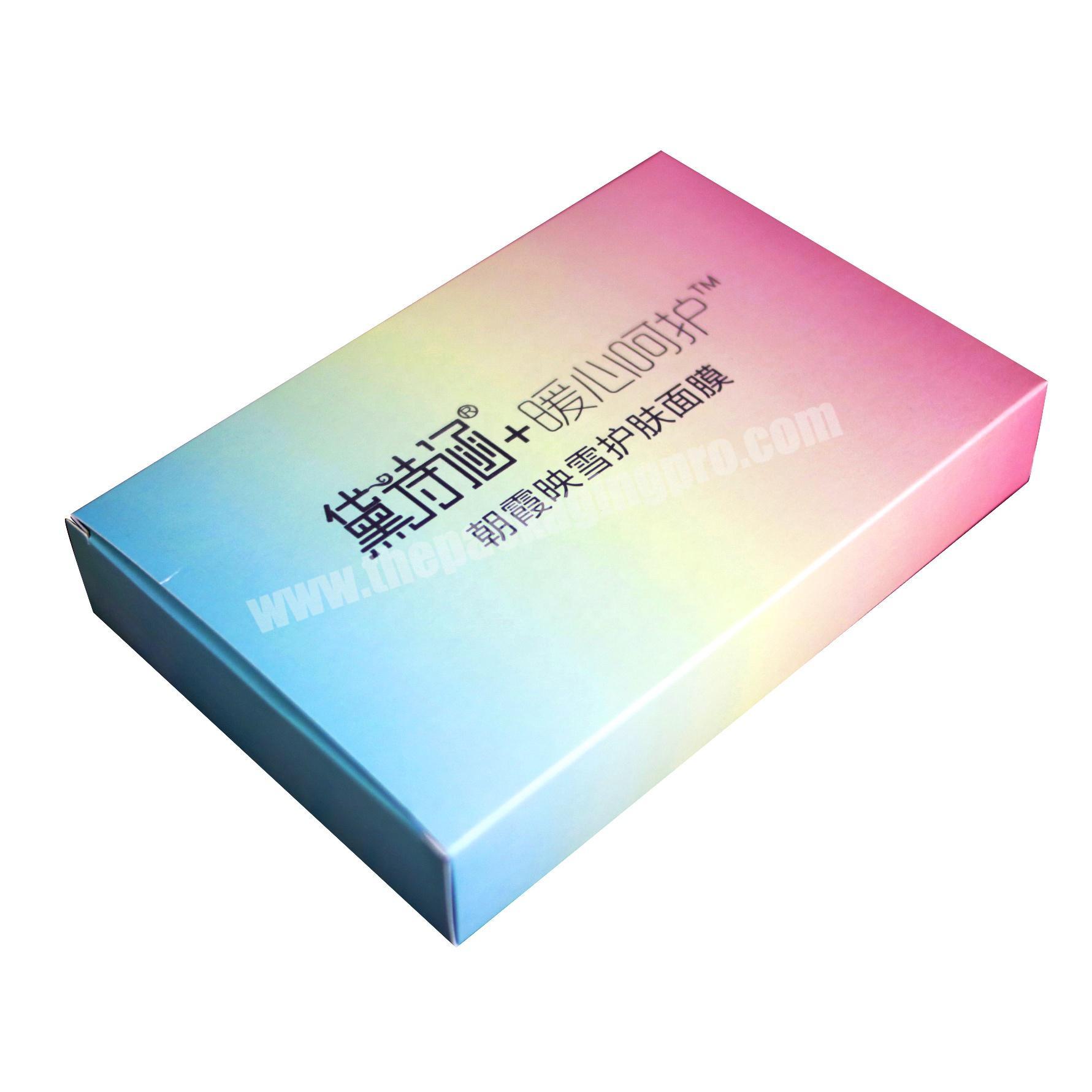Hot sales custom fancy cosmetic paper packaging product box