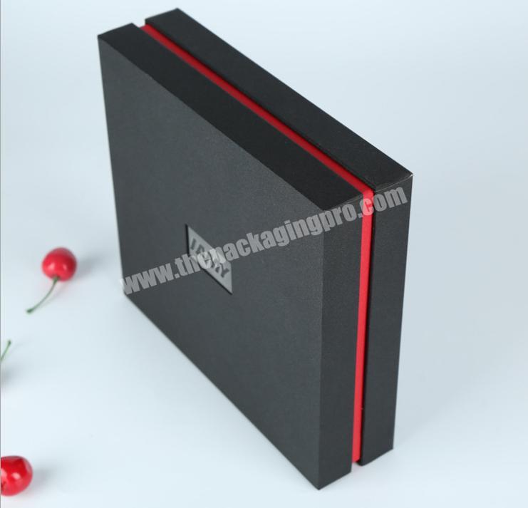Hot sales custom logo cardboard paper gift boxes with lid