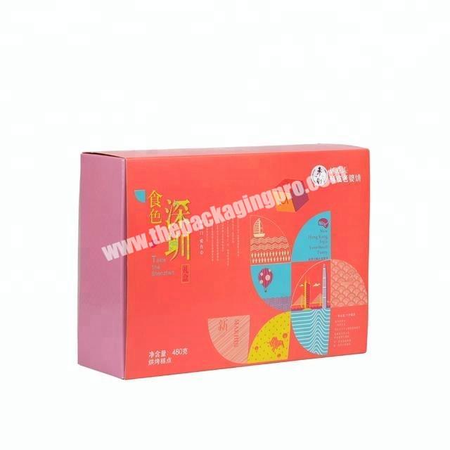 hot sell biodegradable cheap biscuit box packaging