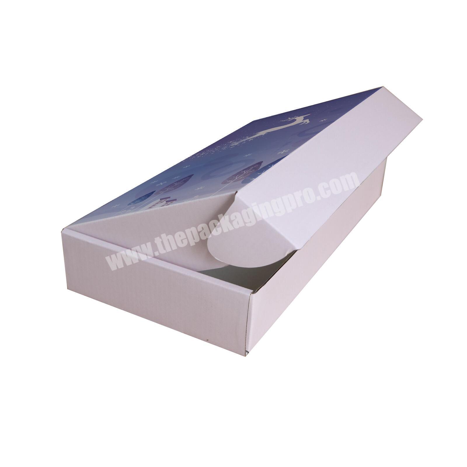 Hot sell christmas gift box corrugated packaging boxes