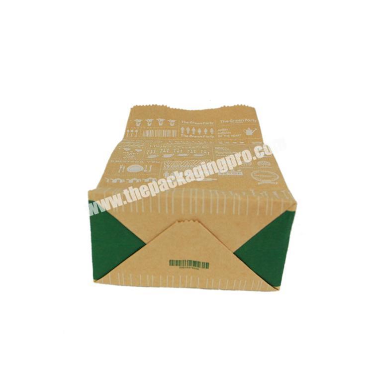 Hot sell custom matt lamination brown kraft paper bags shopping paper bags