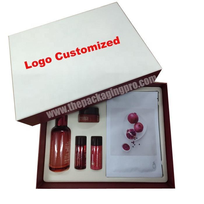 Hot Sell Luxury Customized Fashion Skincare Gift Packaging Boxes
