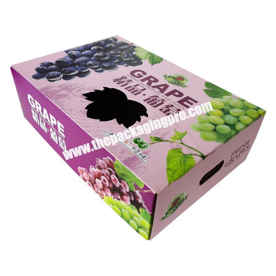 Hot selling apple packing carton box