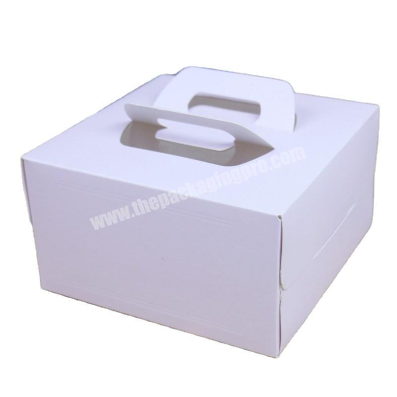 Hot selling cake box in bulk box cake cake box with window with wholesale price