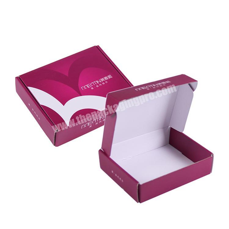 Hot selling cheap custom bra packaging box custom lingerie paper box