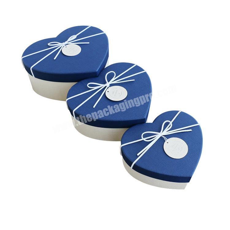 Hot selling custom carton heart shape box gift boxes
