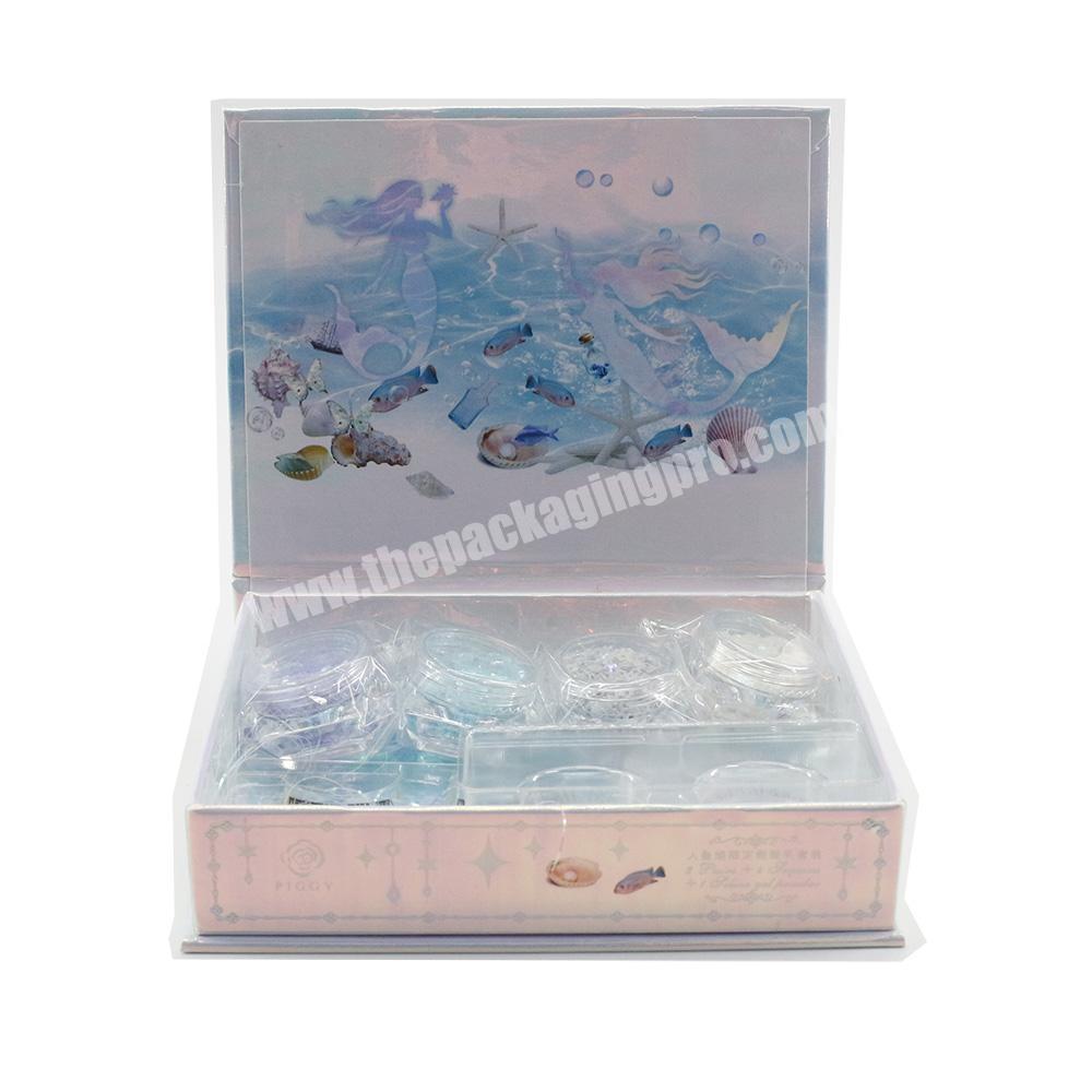 Hot Selling Custom Luxury Private Label Magnetic Cardboard Folding Eyelash Packaghing Box