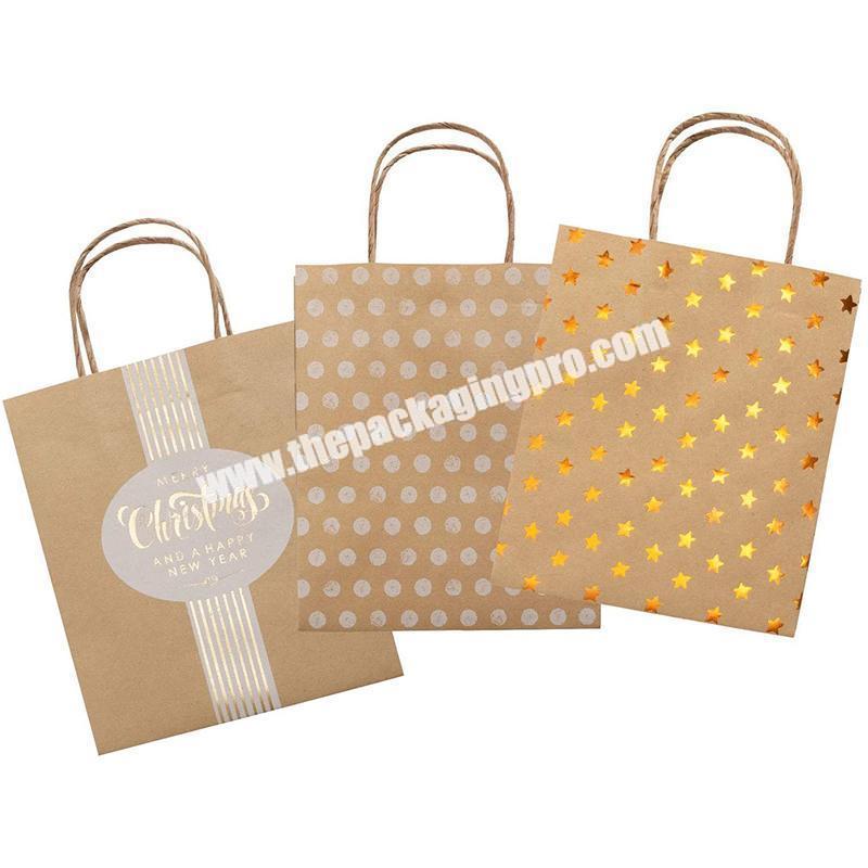Hot selling different colors customised paper gift bag with string