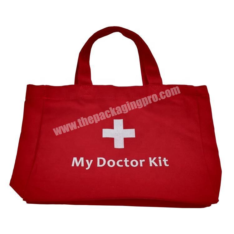 Hot selling eco friendly canvas doctor bag for kids