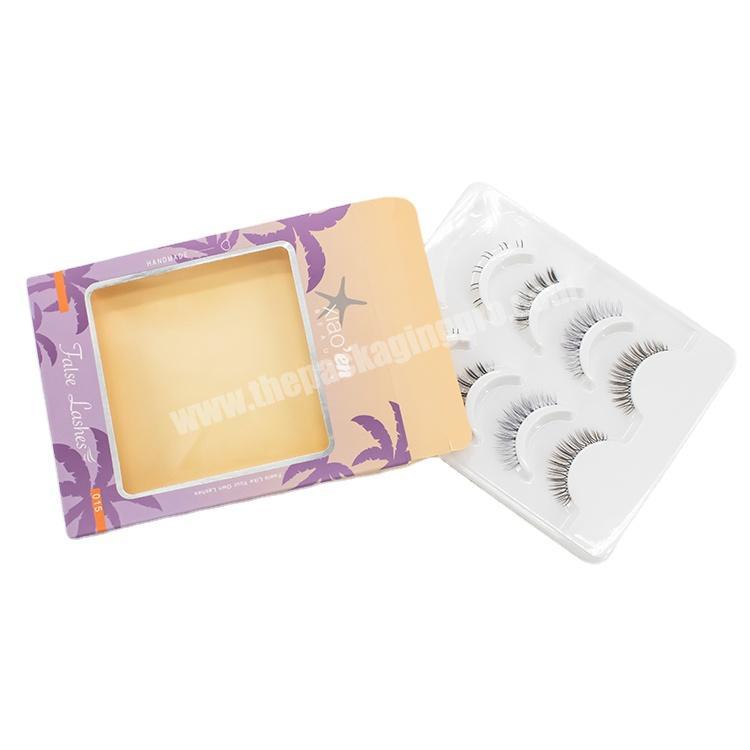 Hot Selling High Quality 3D Mink Eyelashes Custom Packaging Box False Eyelash Packaging Box