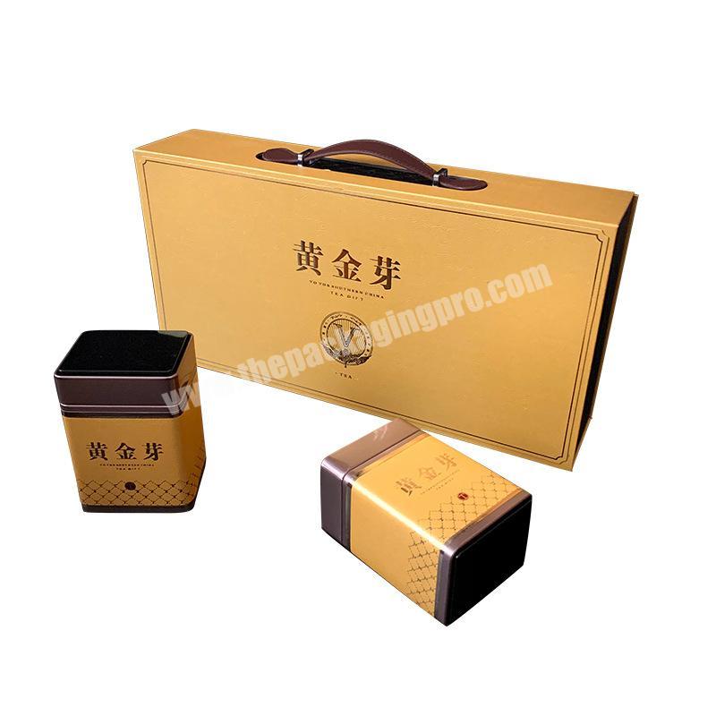 Hot selling high quality custom logo and high quality wholesale tea box gift tea box