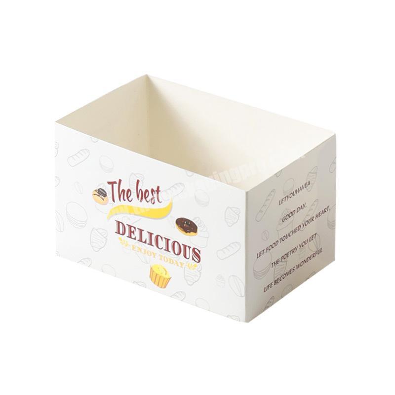 Hot selling high quality wholesale exquisite cake box for dessert cake packaging