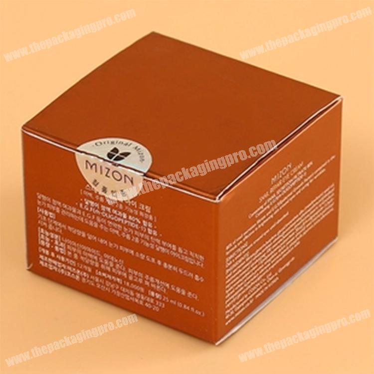 Hot selling new make up cosmetic paper beauty box