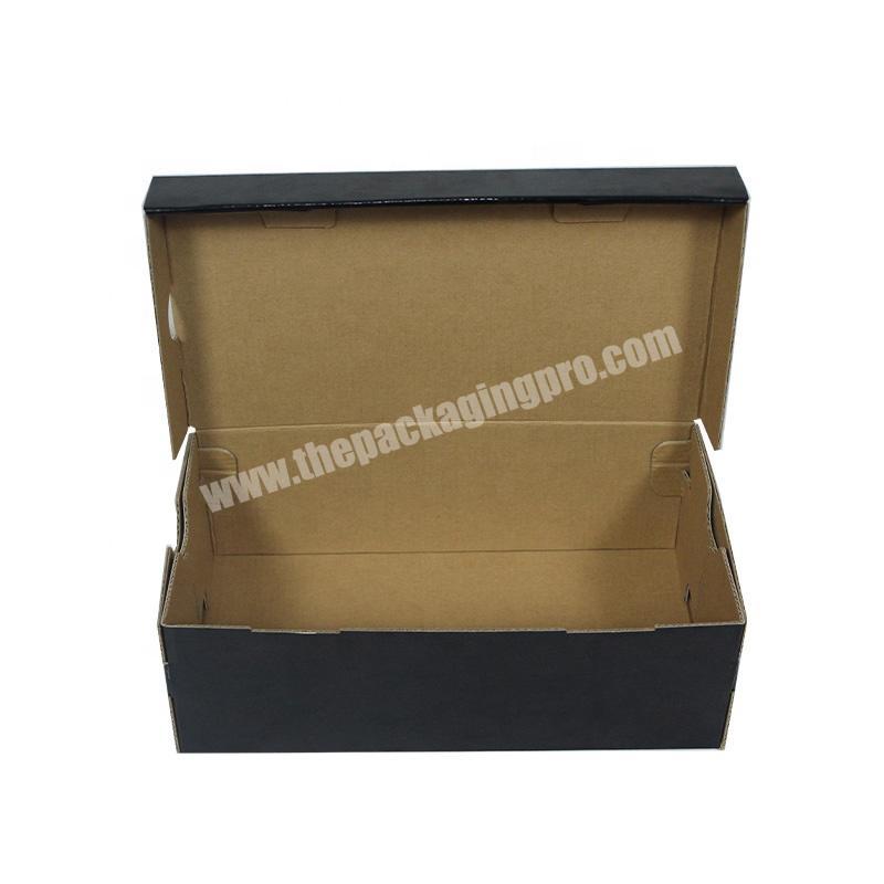 Hot Selling Packaging Shoes Custom Printed Corrugated Retail Cardboard Packaging Paper Boxes