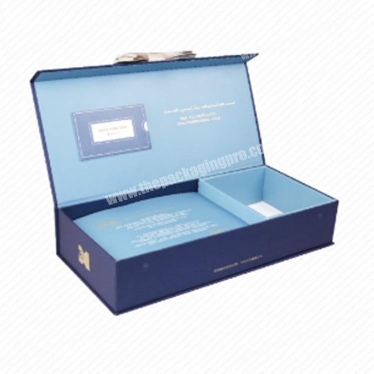 Hot selling rigid luxury magnetic cardboard box for gifts