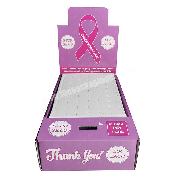 Hot-selling Small Counter Top Vending Candy Honor Display Box