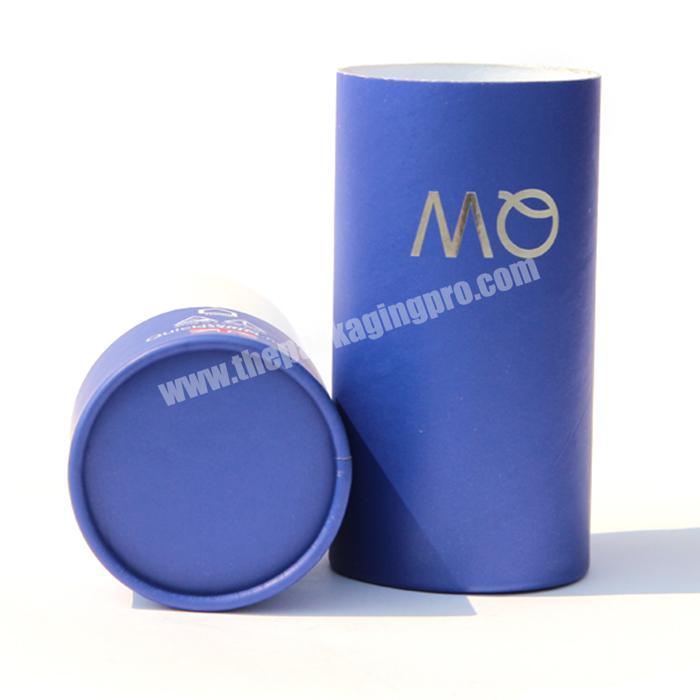 hot stamping cylinder box packaging round cardboard tube round paper tube