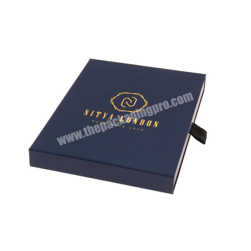 hot stamping  matt soft touch lamination logo printing packaging box paper packaging gift box foldable magnetic box