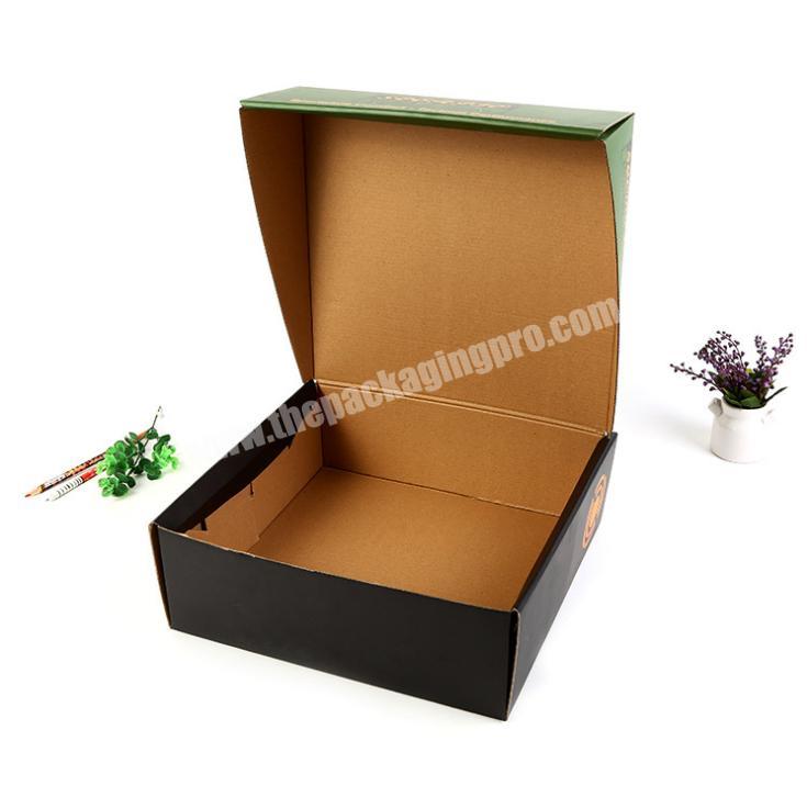 hotsell packaging box corrugated rigid paper box corrugated paper food tray