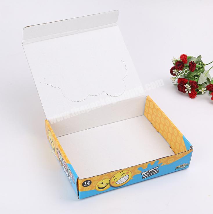 hotsell packaging box paper corrugated box cosmetics corrugated box print paper