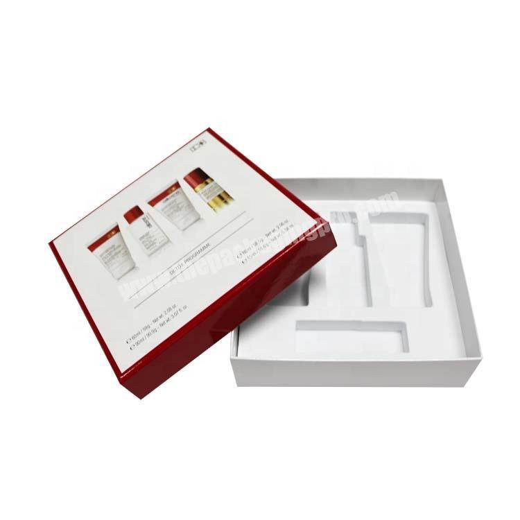 Huizhou Gift Packaging Box Manufacturer Unique white Cosmetic Nail Tools Packaging Organic Coconut Oil