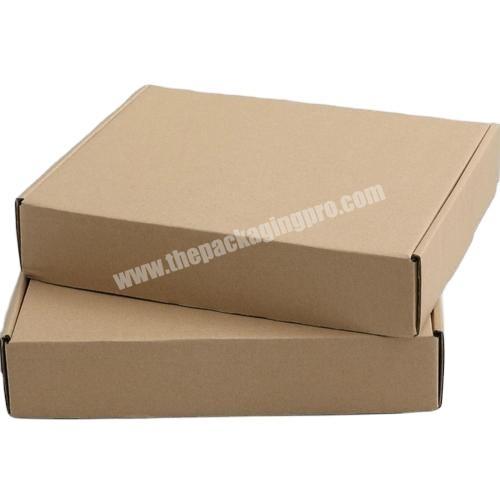 In stock corrugated box brown kraft paper box custom cardboard box